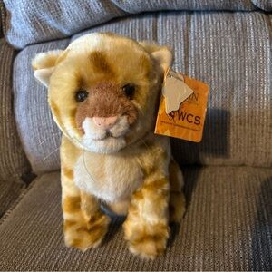 Dakin Wildlife Conservation Society Baby Puma Plush